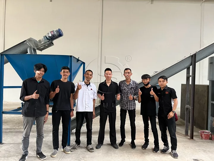 Group photo of us and our clients