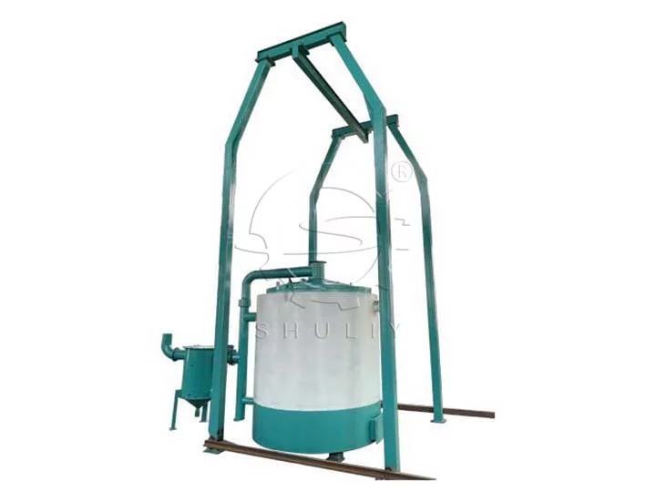 hoisting carbonizer machine