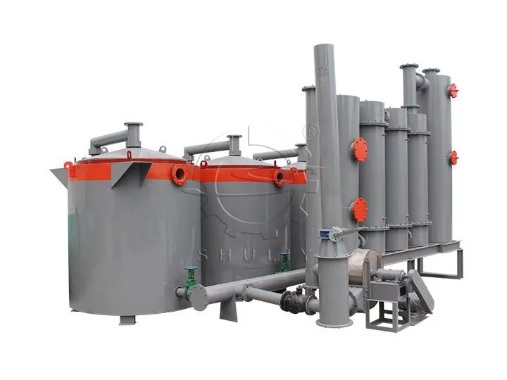 hoisting type carbonization furnace