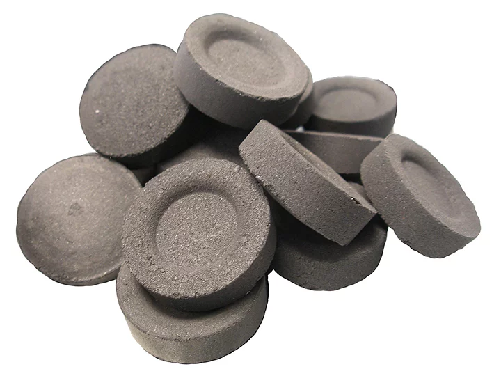 round shisha charcoal