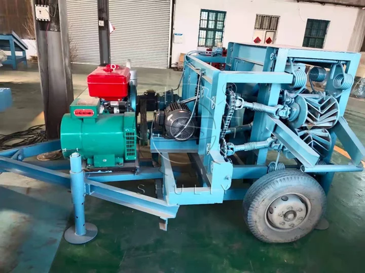 vertical log debarking machine