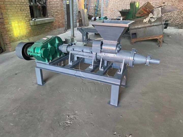 charcoal briquette extruder machine