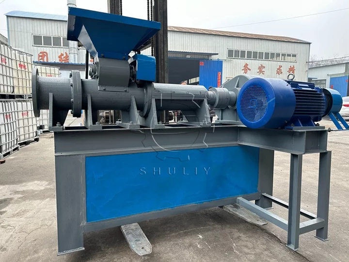 charcoal briquette extruder machine