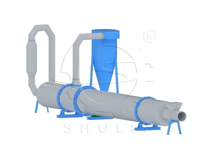 ständiger Trockenprozess für Sägemehl