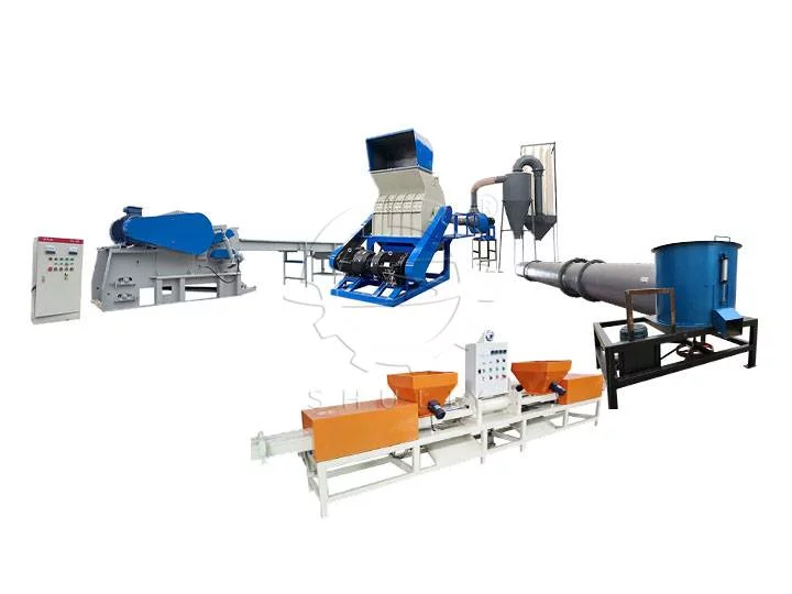 Wood Pallet Block Production Line