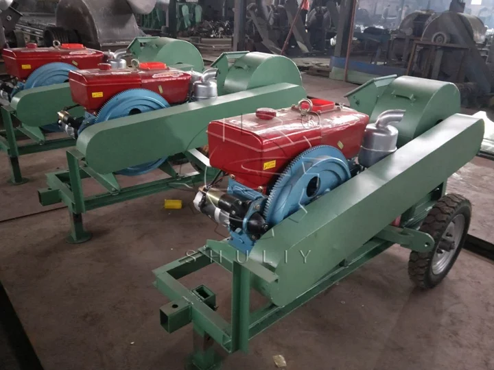 customerized wood crushing equipment