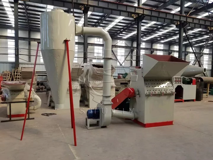 wood crushing machine factory