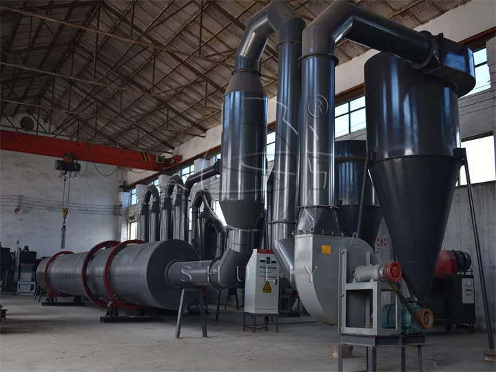 rotary drum drying line