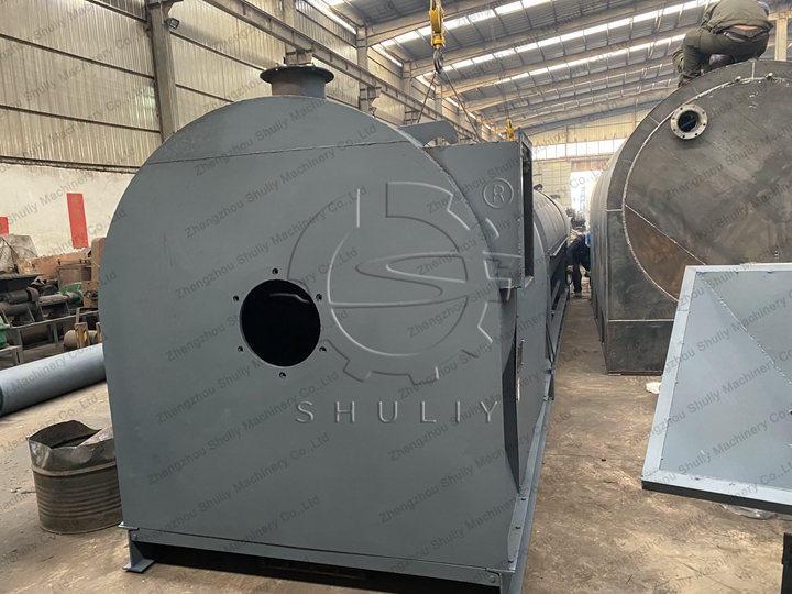 Continuous Carbonisation Furnace Split Structure