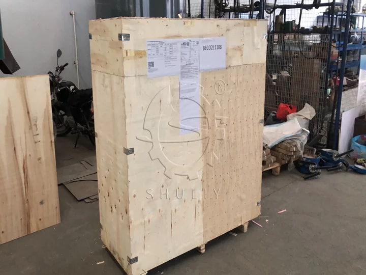 charcoal briquette machine packaging