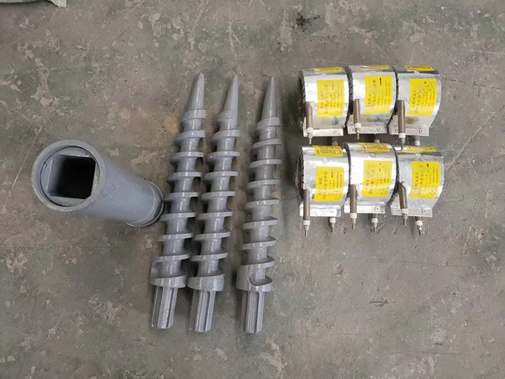 Kohlebrikett-Extruder