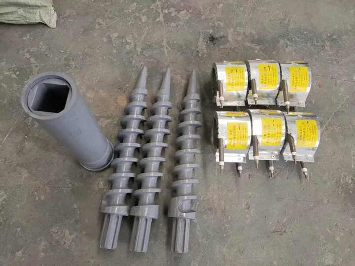 Coal Briquette Machine Extruded Briquettes