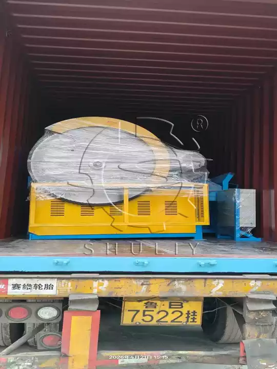 Container shipment wood debarker to South Africa