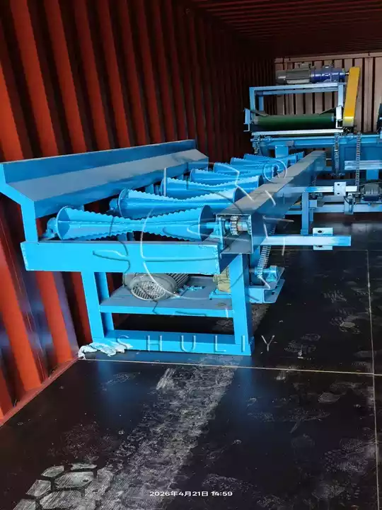 Log debarking machine export to South Africa