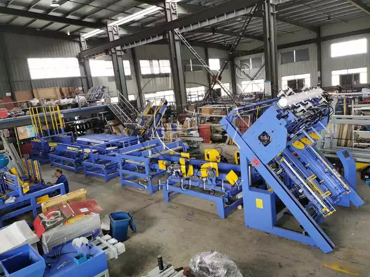 integrated wood pallet assembly production system